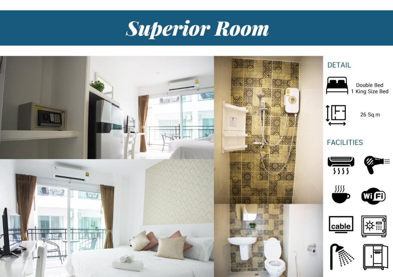 Maleewan Jomtien Hotell Exteriör bild