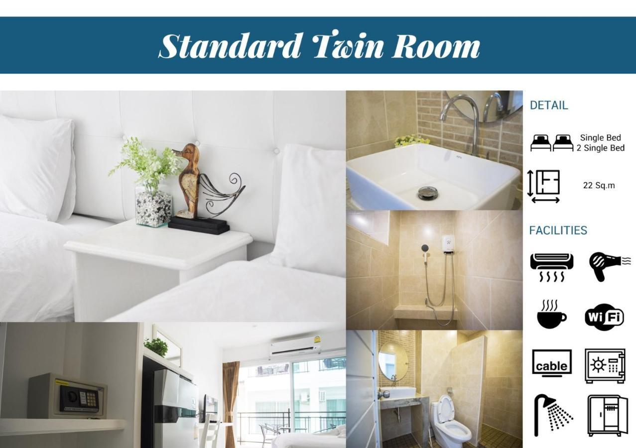 Maleewan Jomtien Hotell Exteriör bild