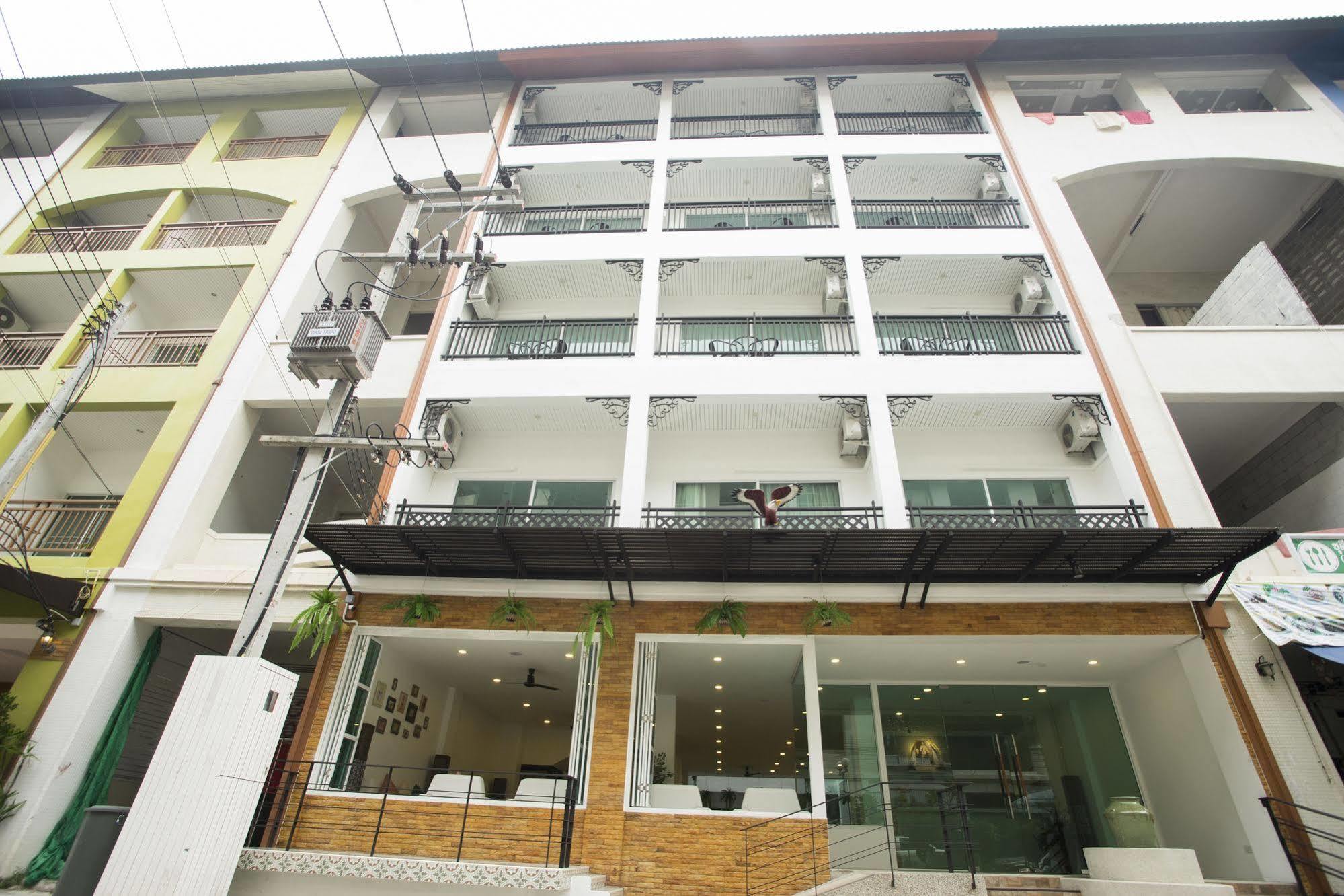 Maleewan Jomtien Hotell Exteriör bild